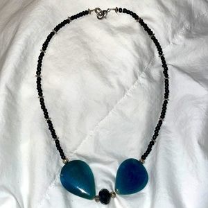 Blue Gemstone Necklace